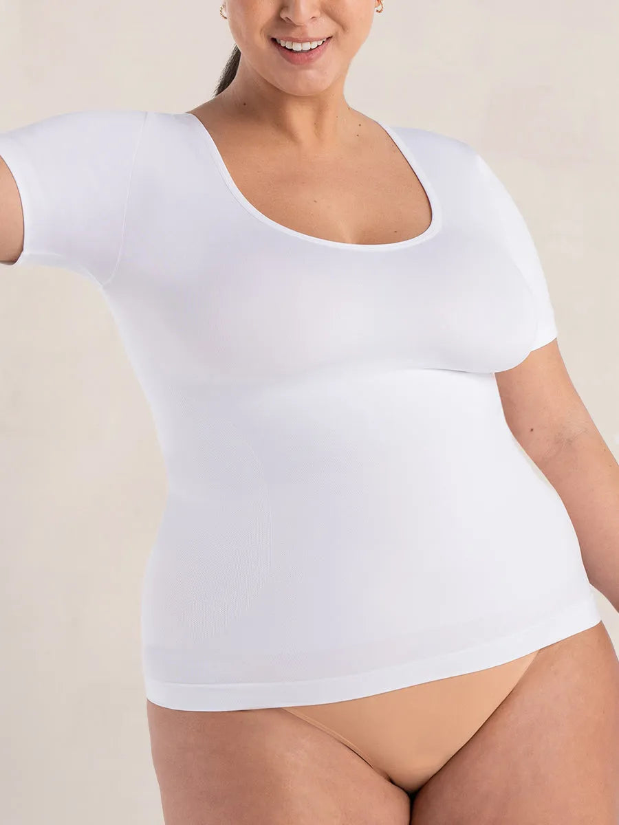 Camiseta Moldeadora Mavi Essentials™ de Manga Corta